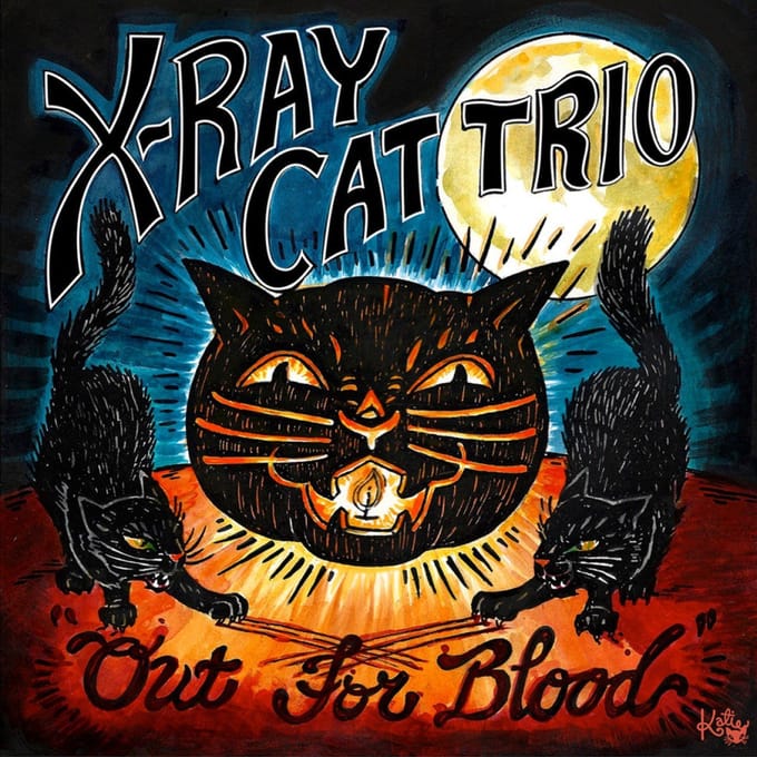 X Ray Cat Trio - Out For Blood (LP) (Coloured Vinyl)