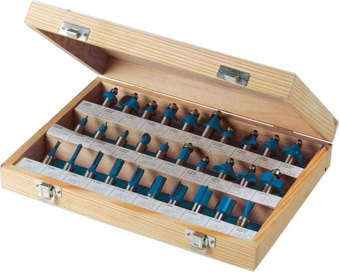 Silverline 30-delige Frees set