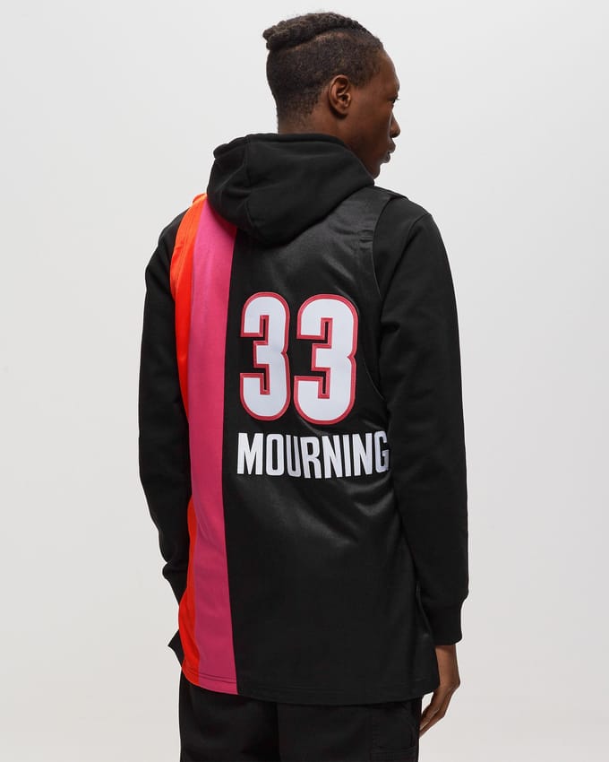 NBA Authentic Jersey Miami Heat Alternate 2005-06 Alonzo Mourning #33
