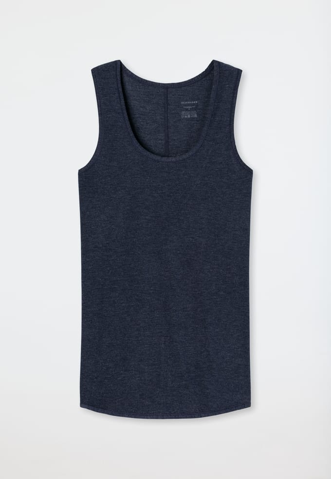 SCHIESSER Personal Fit singlet (1-pack) - dames tank top nachtblauw