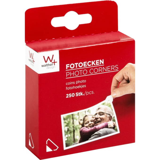 Walther Design FE250S - Fotohoekjes - 250 stuks