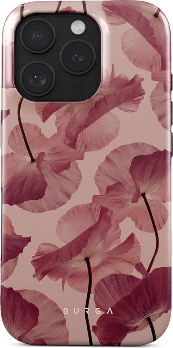 Burga Tough Case geschikt voor Apple iPhone 16 Pro - Tender Kiss