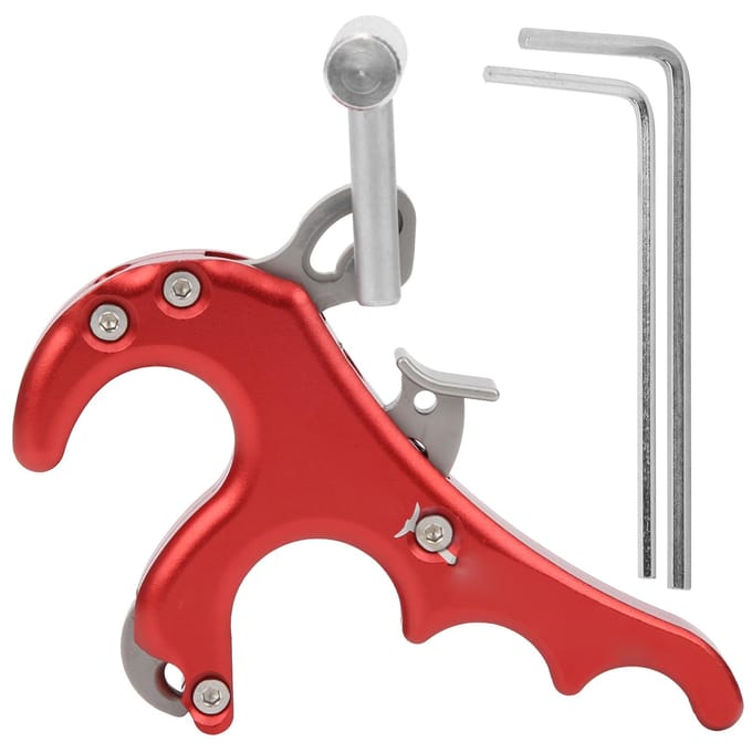 Metaal Release Hulpstuk Vier Vingers Greep Duim Remklauw Trekker Compound Boog Accessoires