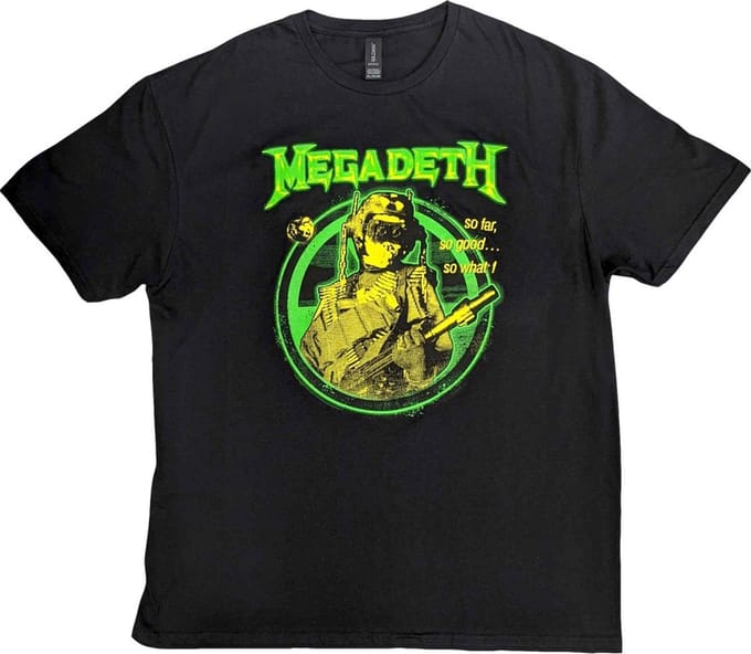 Megadeth - SFSGSW Hi-Contrast Heren T-shirt - S - Zwart