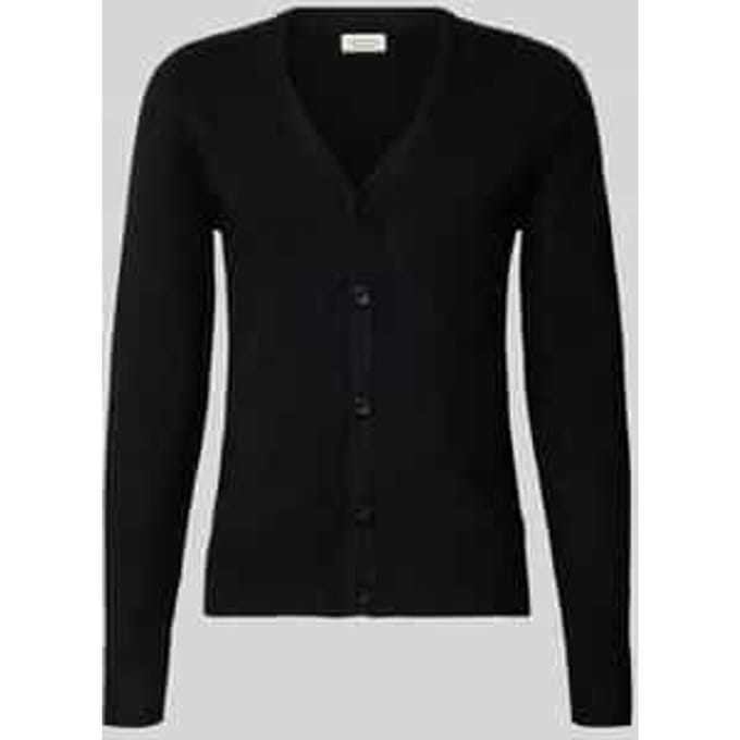 Gebreid jack met knoopsluiting model 'HEINE'
