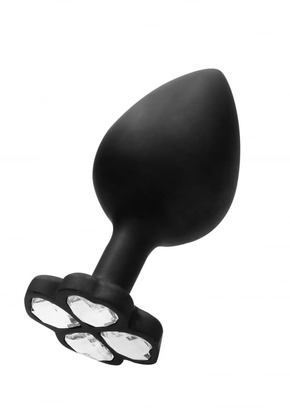 Ouch Diamond Buttplug met steentje – Medium