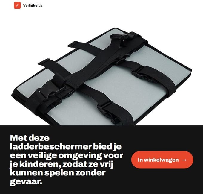 Dailygoods- Ladderbeschermer Hoogwaardige Veiligheidsuitrusting