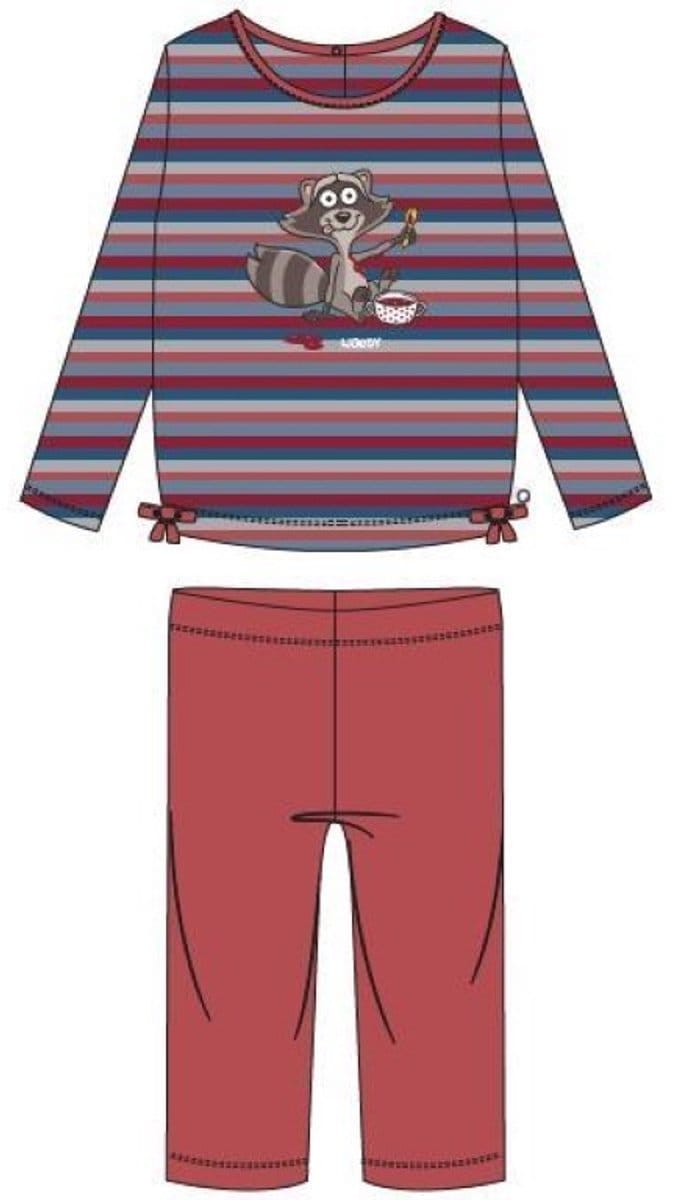 Woody Meisjes pyjama multicolor - maat 3 mnd