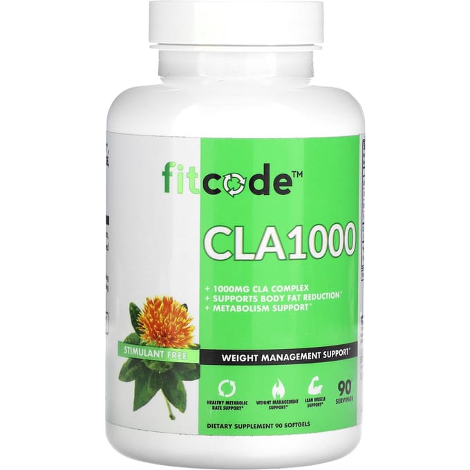 Fitcode, CLA1000, 1 000 mg, 90 gélules