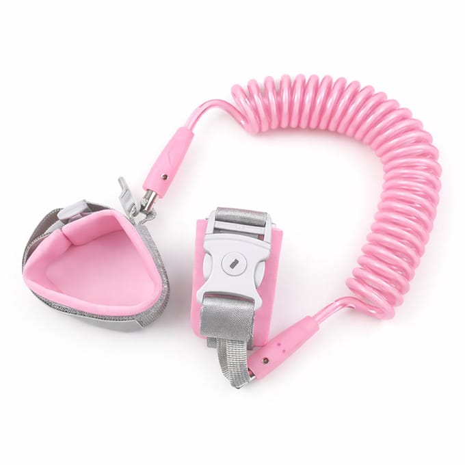 THAR Kinderveiligheidstuigje 2M – Polsband met Slot - Roze