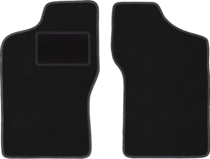 Voormatten zwart voor: Fiat Cinquecento hatchback (1991-1998)