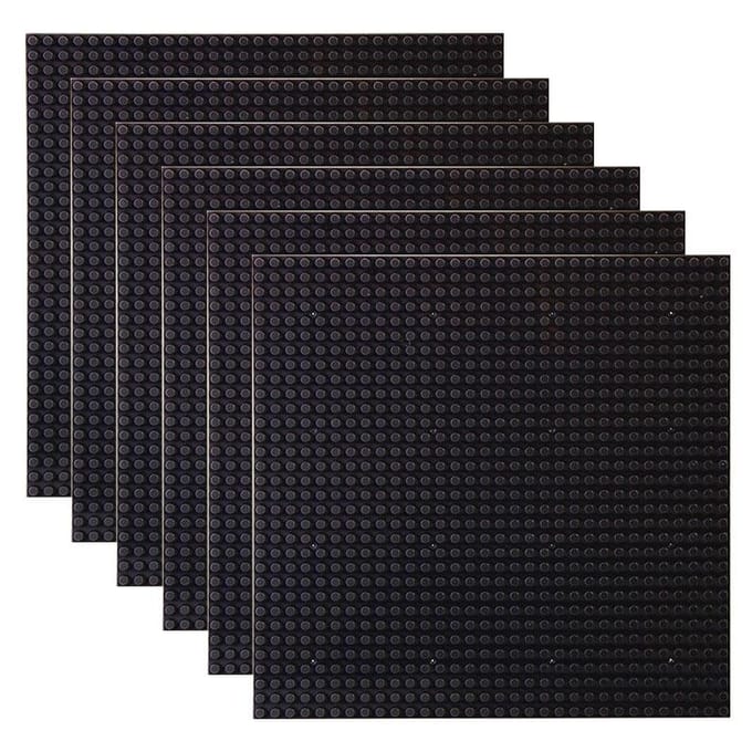 6 stuks 32x32 Platformbasis bouwblokken ideaal voor activiteitentafels worden gemonteerd op kussenaccessoires. 32x32