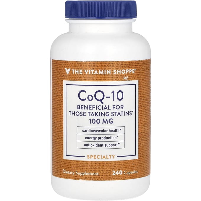 The Vitamin Shoppe, CoQ-10, 100 mg, 240 capsules
