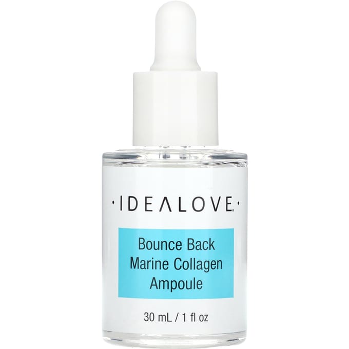 Ideallove, Bounce Bag, Ampoule de collagène marin, 1 fl oz (30 ml) white