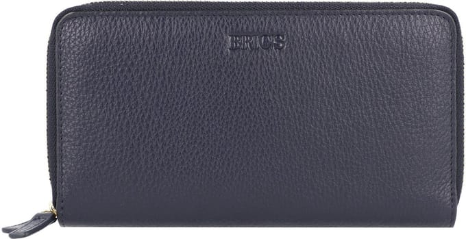 Bric's Marmolada Portemonnee RFID Leer 18,5 cm - Dames - Horizontaal - blu