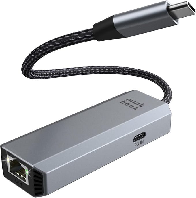 USB naar LAN Adapter voor Stabil Netwerkverbinding - USB 3.0/2.0 Ethernet Adapter