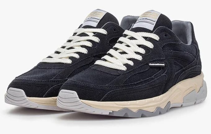 Floris van Bommel Sneaker De Rezer 02.06 SFM-10257-41-01 Donkerblauw