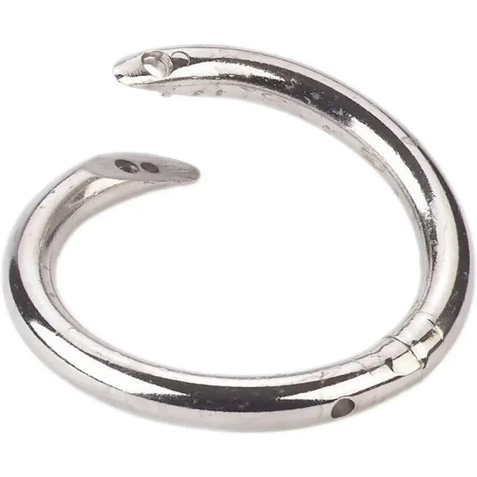 Chromen neusring Kerbl Drehbulli (x2)