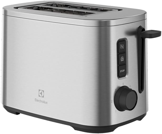 Electrolux E5T1-4ST Broodrooster, 800W - Zilver