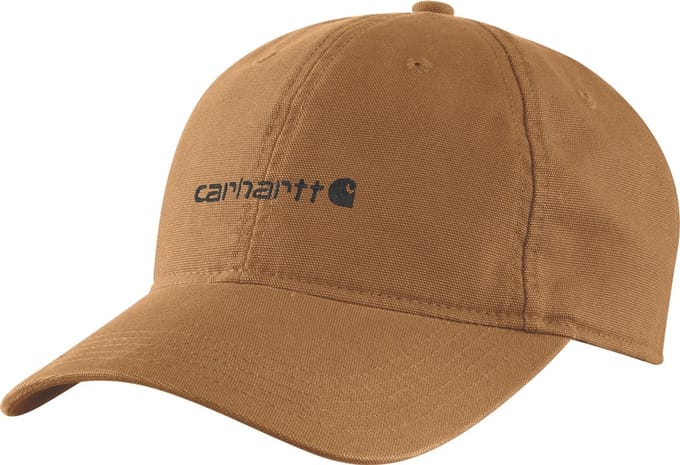 Carhartt Canvas Embroidered Sport Caps Bruin 1