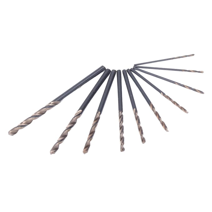 Ensemble de forets HSS Mini Foret Hélicoïdal Perçage Sculpture Poinçonnage pour Noyer Cire d'abeille Bois 0.8?3,0 mm