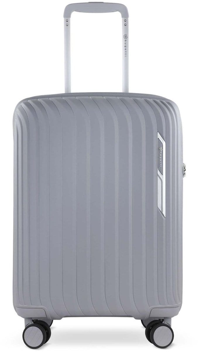 bugatti trolley Hera Hard Case Trolley Light Grey Lichtgrijs 55cm