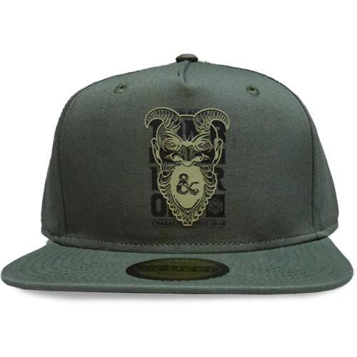 Dungeons & Dragons - Tomb Of Horrors Snapback Pet - Groen