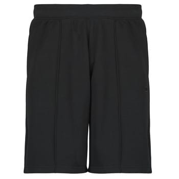 Sweatshorts met elastische band en labelstitching
