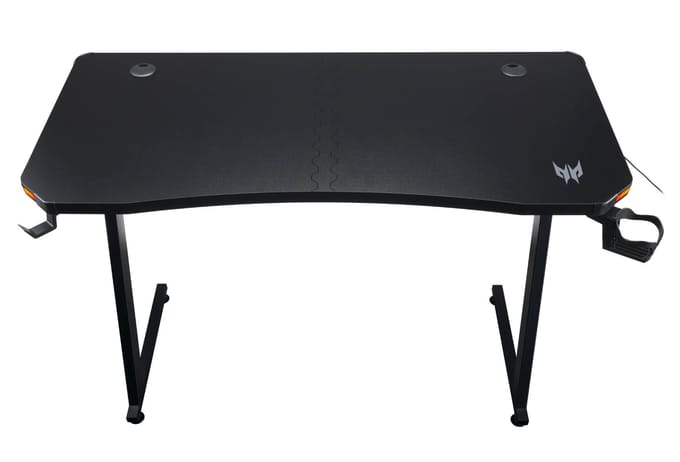 Predator Gaming Desk II - Game Bureau met LED verlichting - 120x60x75cm - Computer Tafel - Gaming Tafel