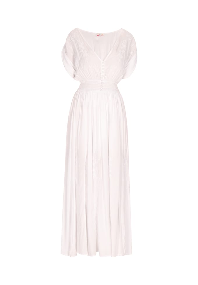 IZIA Jurk Dames wolwit