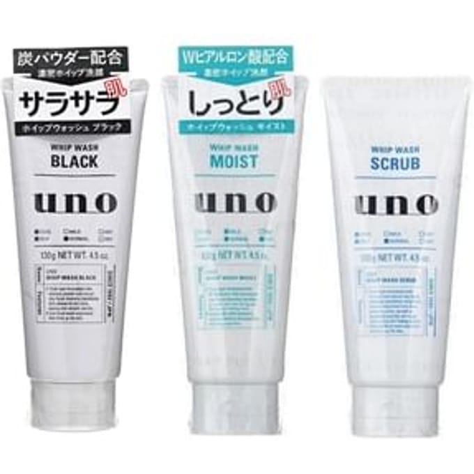 Shiseido - Uno Whip Wash - Scrub - 130g