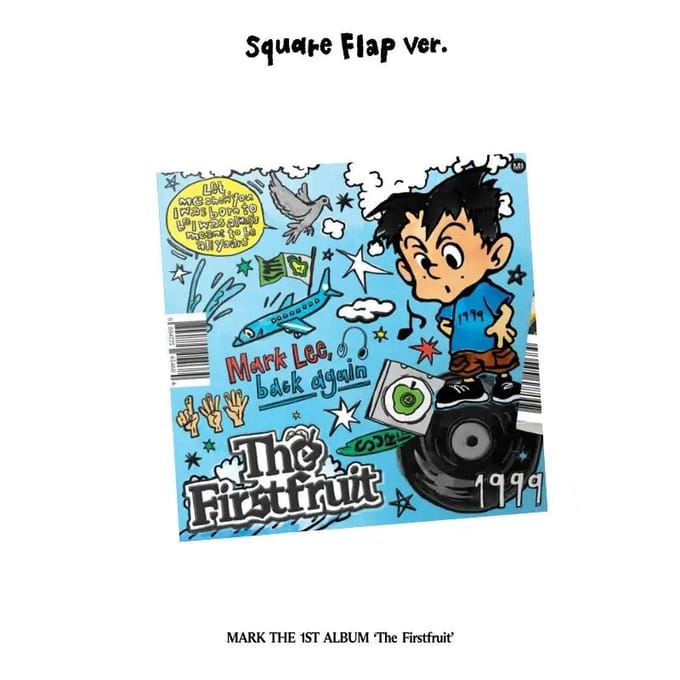 MARK - [DE EERSTE VRUCHT] 1e Album VIERKANTE FLAP B