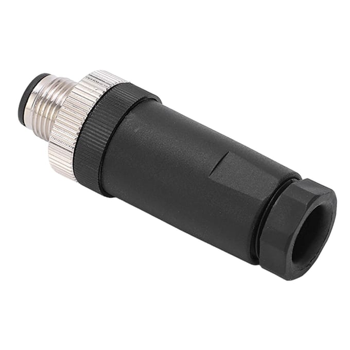 voor NMEA 2000 Mannelijke Veldmonteerbare Connector M12 5-polig IP67 Waterdicht Bootaccessoires voor black