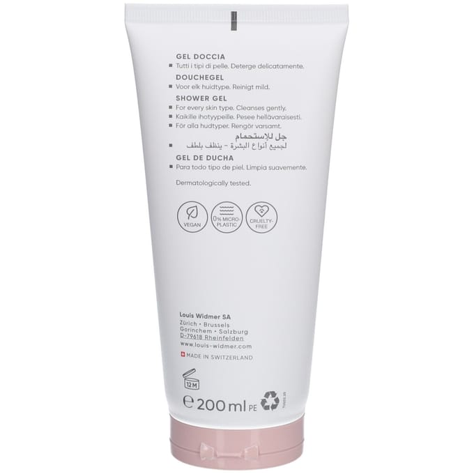 Louis Widmer Bodycare Zonder Parfum Douchegel - 200 ml