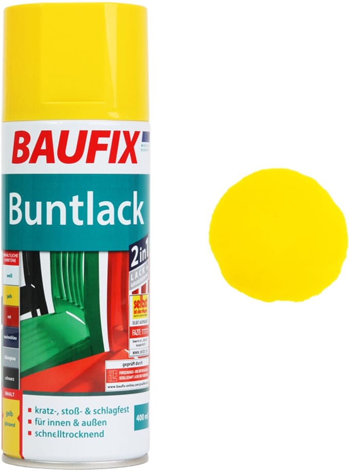 BAUFIX Multi- spuitlak geel 400 ml