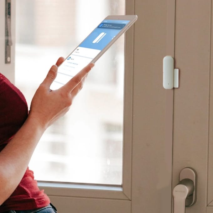 Slimme wifi deursensor - Werkt met Smart Life app - Batterijduur van 2 jaar
