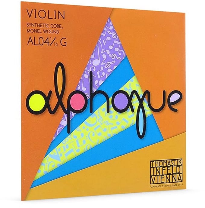 Thomastik Infeld THAL-04-16 violin string G-4 1/16 medium, synthetic core, silver wound