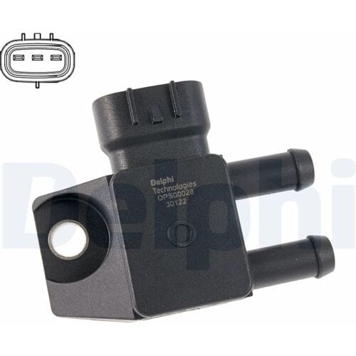 Sensor, uitlaatgasdruk DELPHI DPS00028-12B1