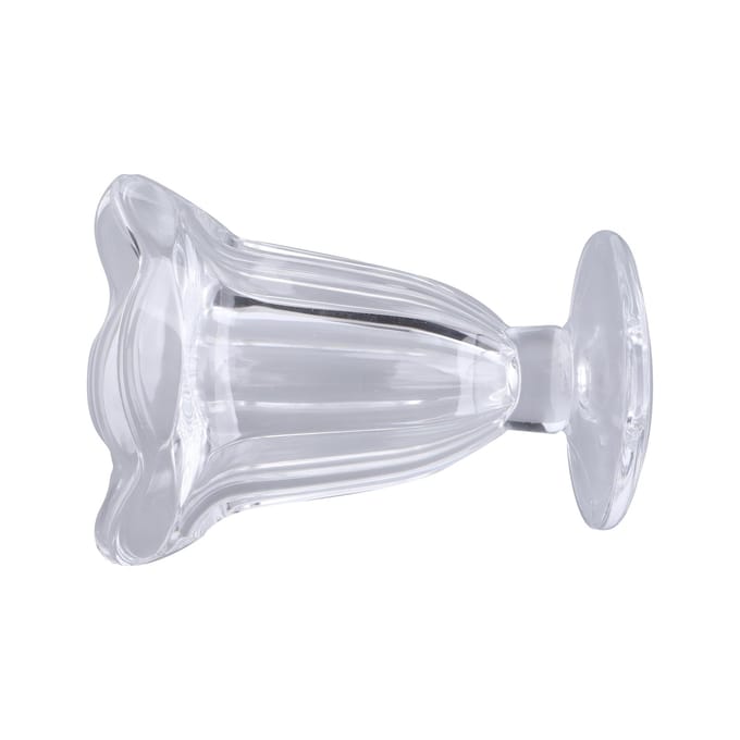 6 stuks IJscoupe Creatieve Unieke Bloem IJscoupe Glas Multifunctionele Transparante Dessertcups white