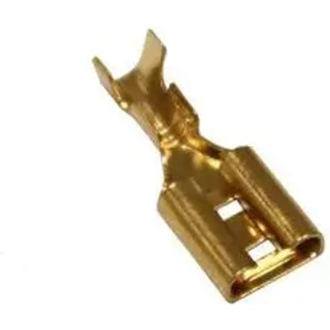 Set van 50 vrouwelijke messing connectoren Brazoline