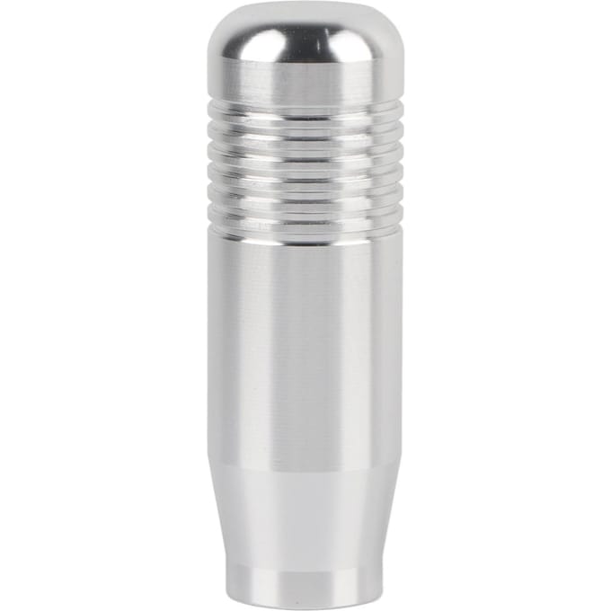 Aluminiumlegering Auto Handgeschakelde Versnellingspook Knop Schakelaar Universeel Zilver zilver