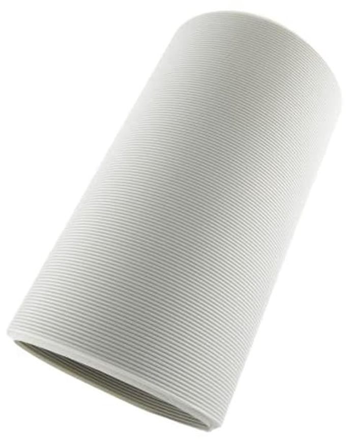 Flexibele Afvoerslang voor Mobiele Airconditioners en Wasdrogers - Diameter 140 mm, Lengte 300 cm, Wit