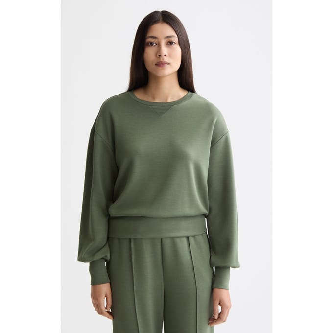 Scotch & Soda Modal Sweatshirt Thyme Taglia: S | Maglie a manica lunga Outlet | Donna