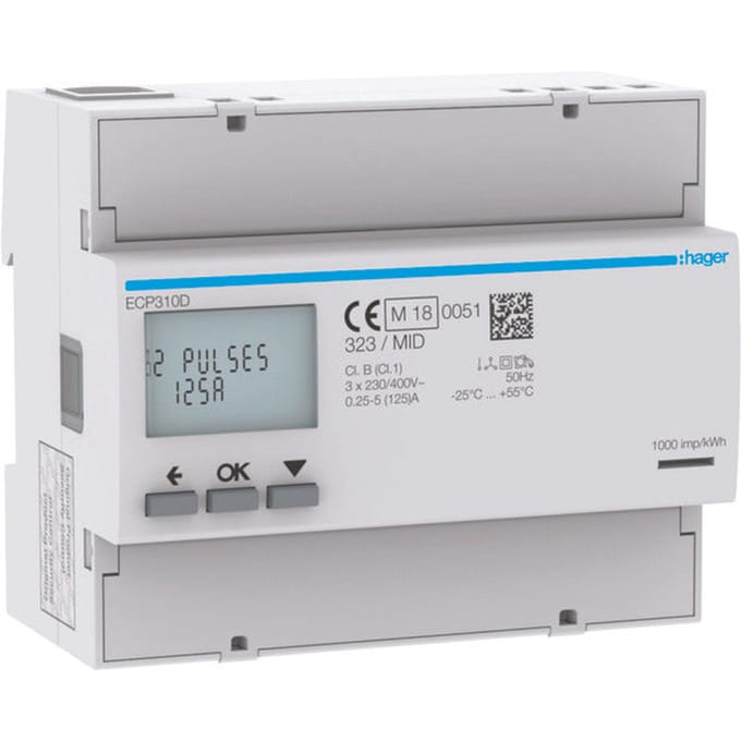 Hager Elektriciteitsmeter - ECP310D
