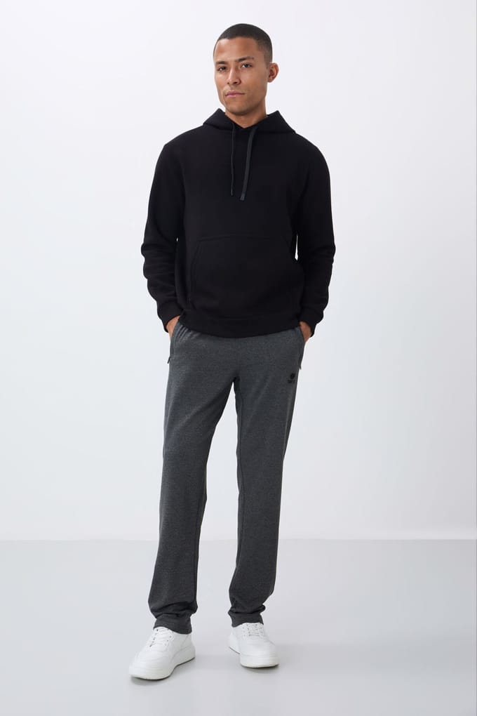 Heren Slim-fit Rechtaf Sweatpants