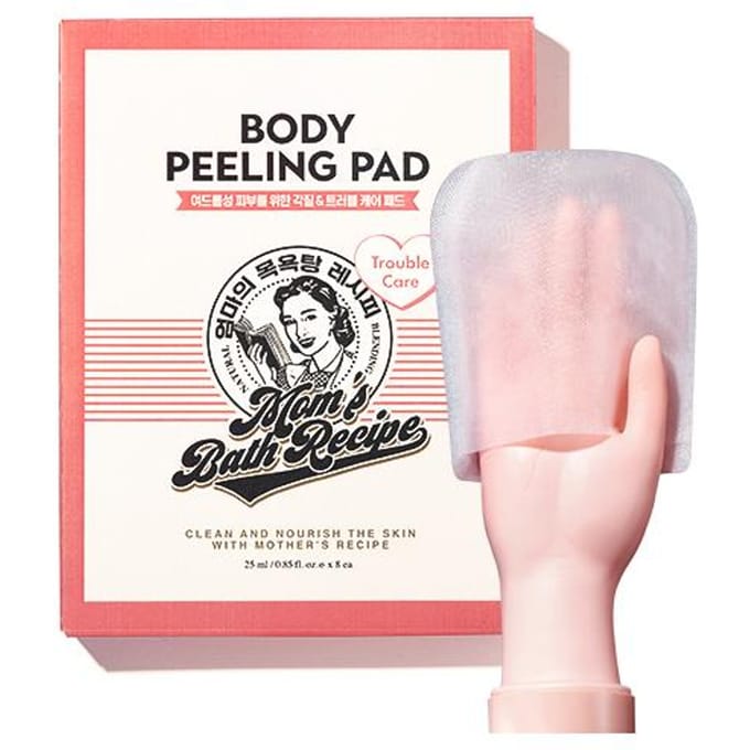 Moeders Badkamer Recept Lichaamspeeling Pad 1st trouble white