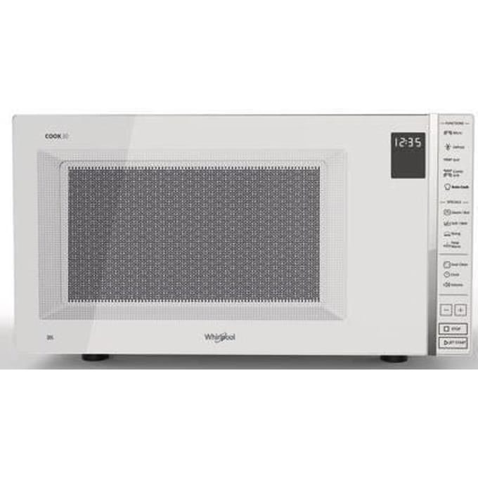 WHIRLPOOL MWP304W Micro-Ondes Posable Gril &amp; vapeur - COOK30 - Blanc - 30L
