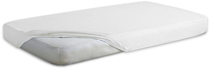 Waterdicht Frotté Hoeslaken met Elastiek 160x200cm Wit