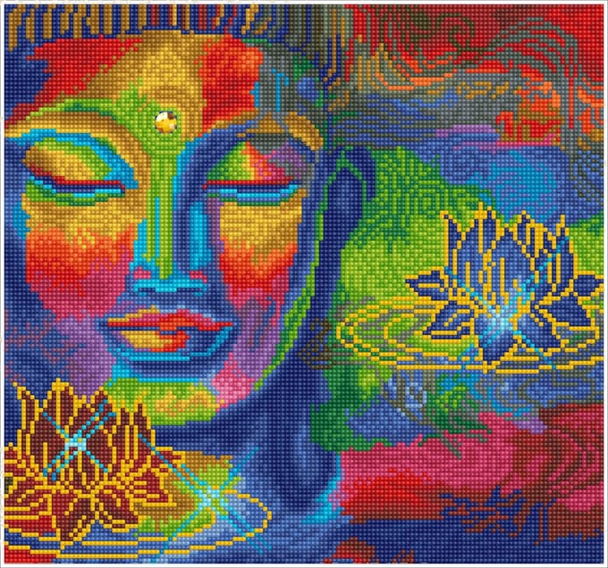 DD9.027 Diamond Dotz® - 40x37cm Peace & Tranquility (#EU01)