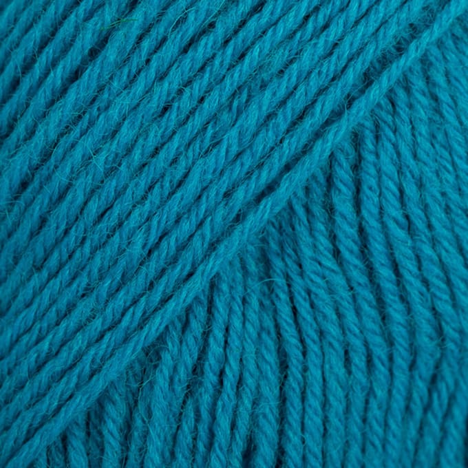 DROPS Fabel Uni Colour - 105 turkoois - Wol Garen